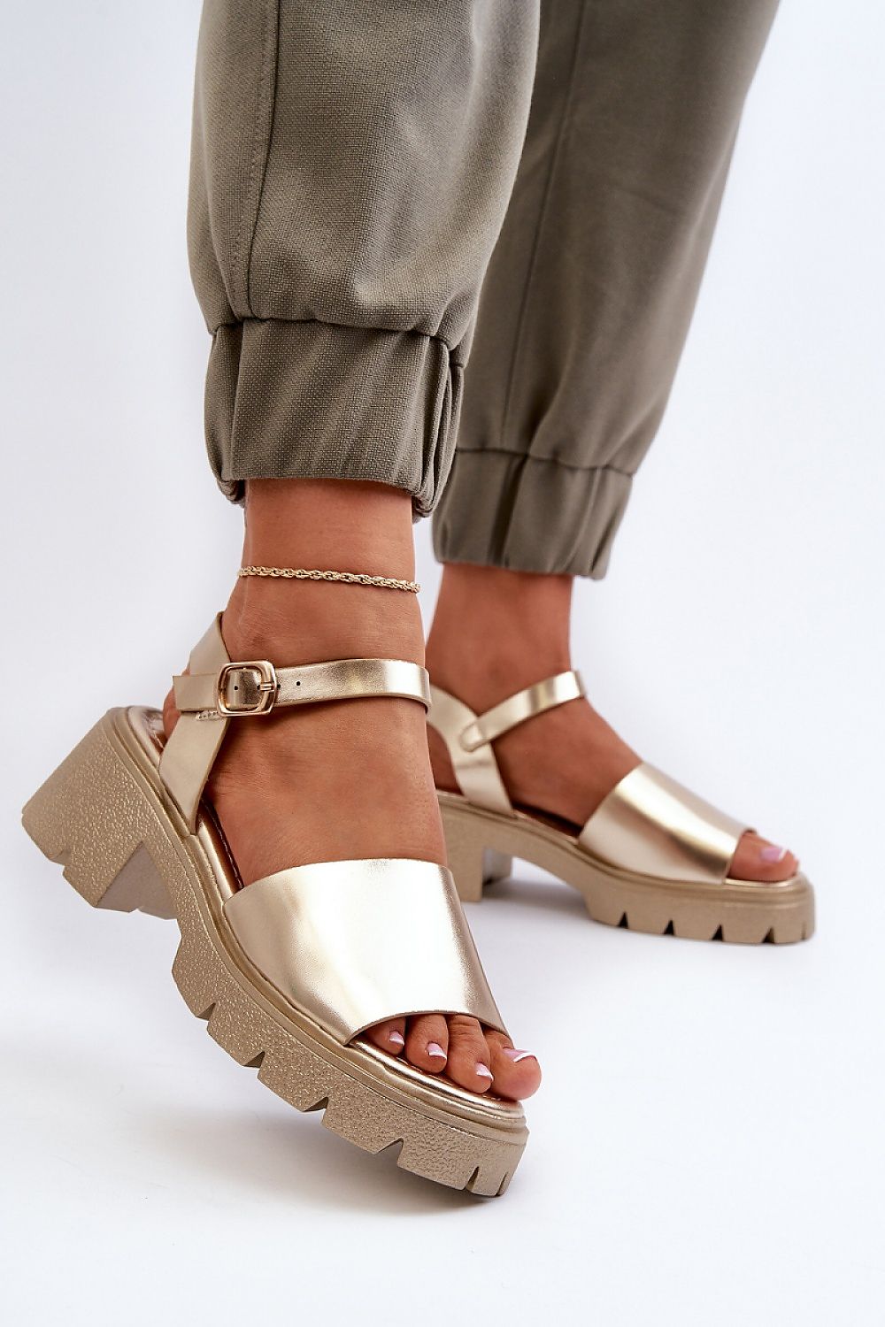 Heel sandals model 195272 Step in style
