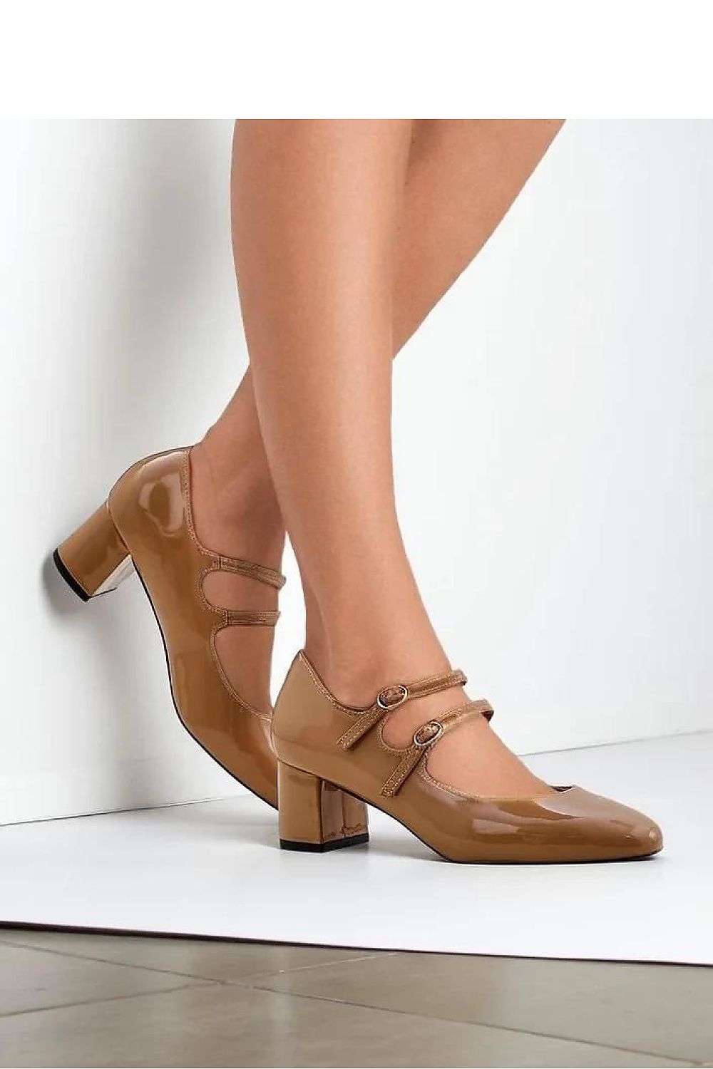 Block heel pumps model 216276 PRIMO