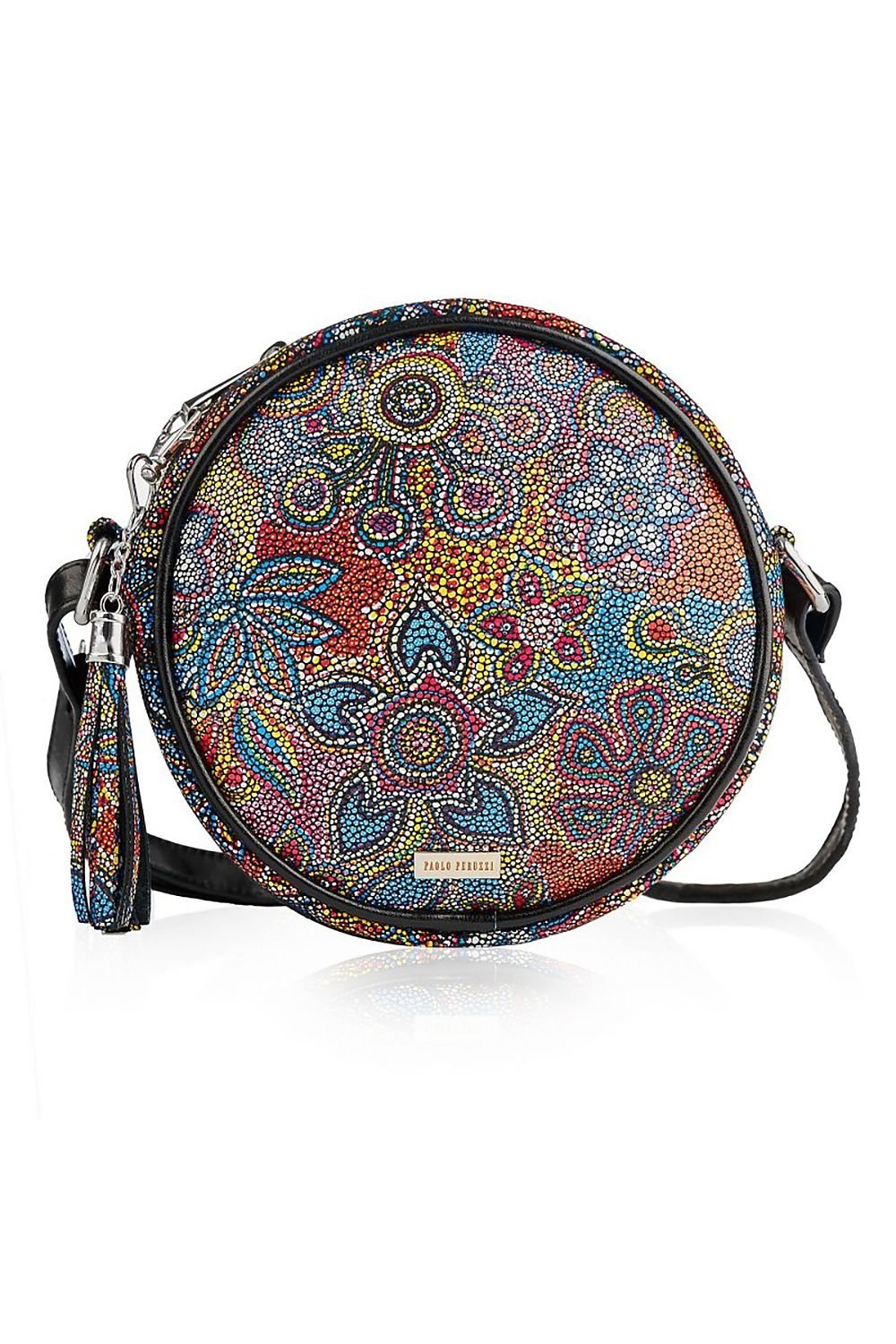 Natural leather bag model 173198 Galanter