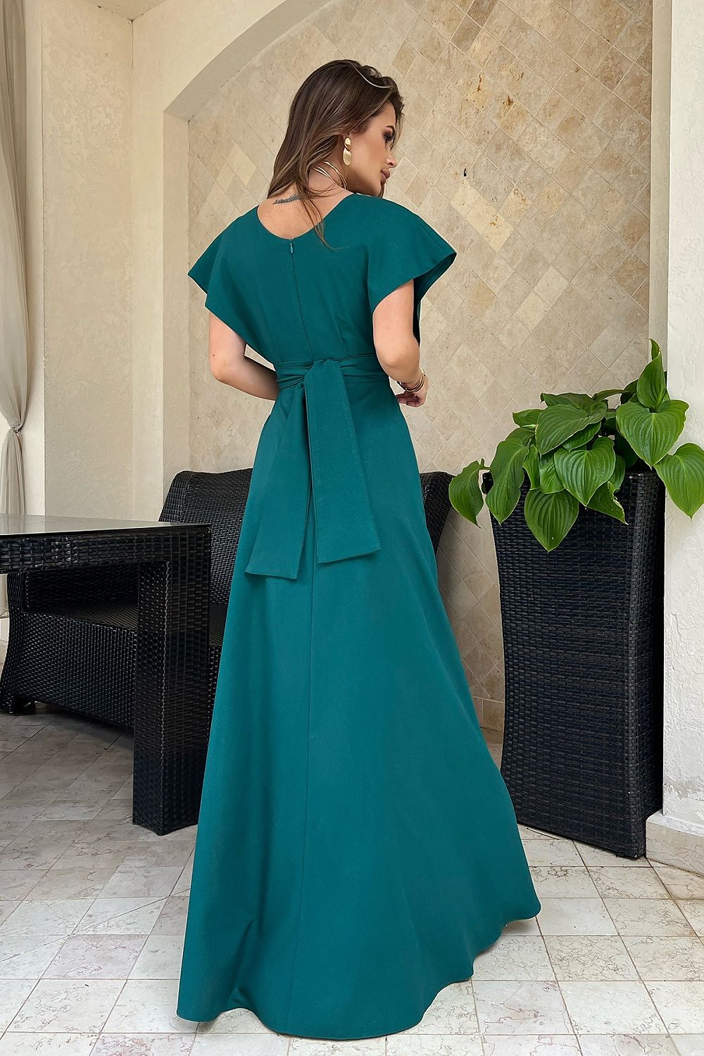 Long dress model 190488 Bicotone