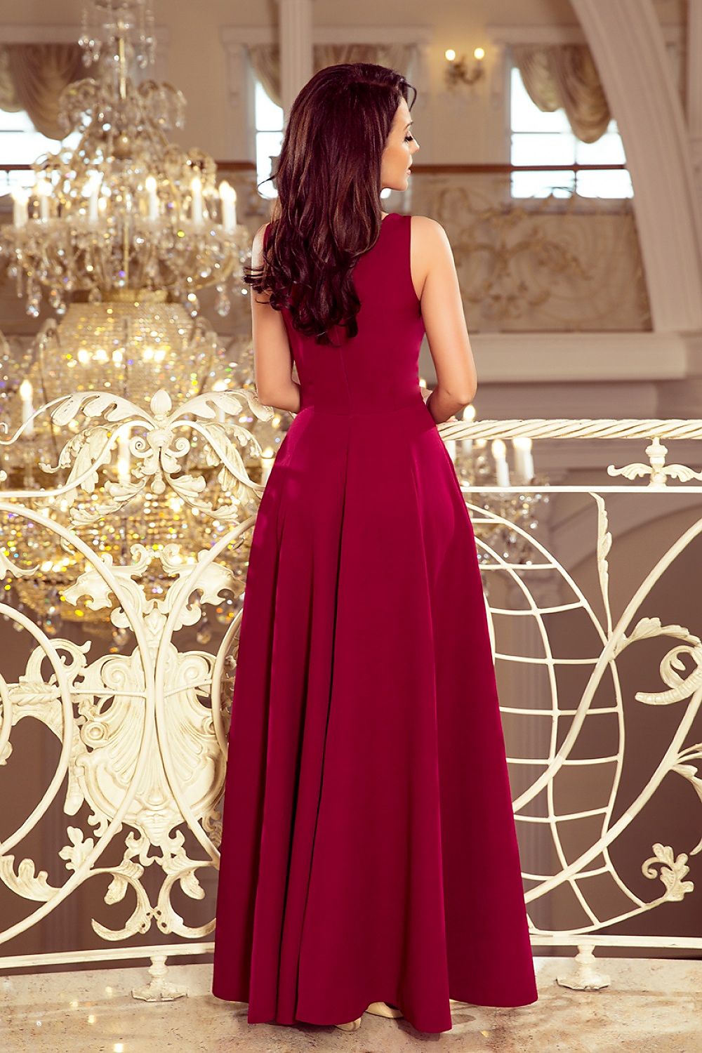 Long dress model 131669 Numoco - OTYNA.com