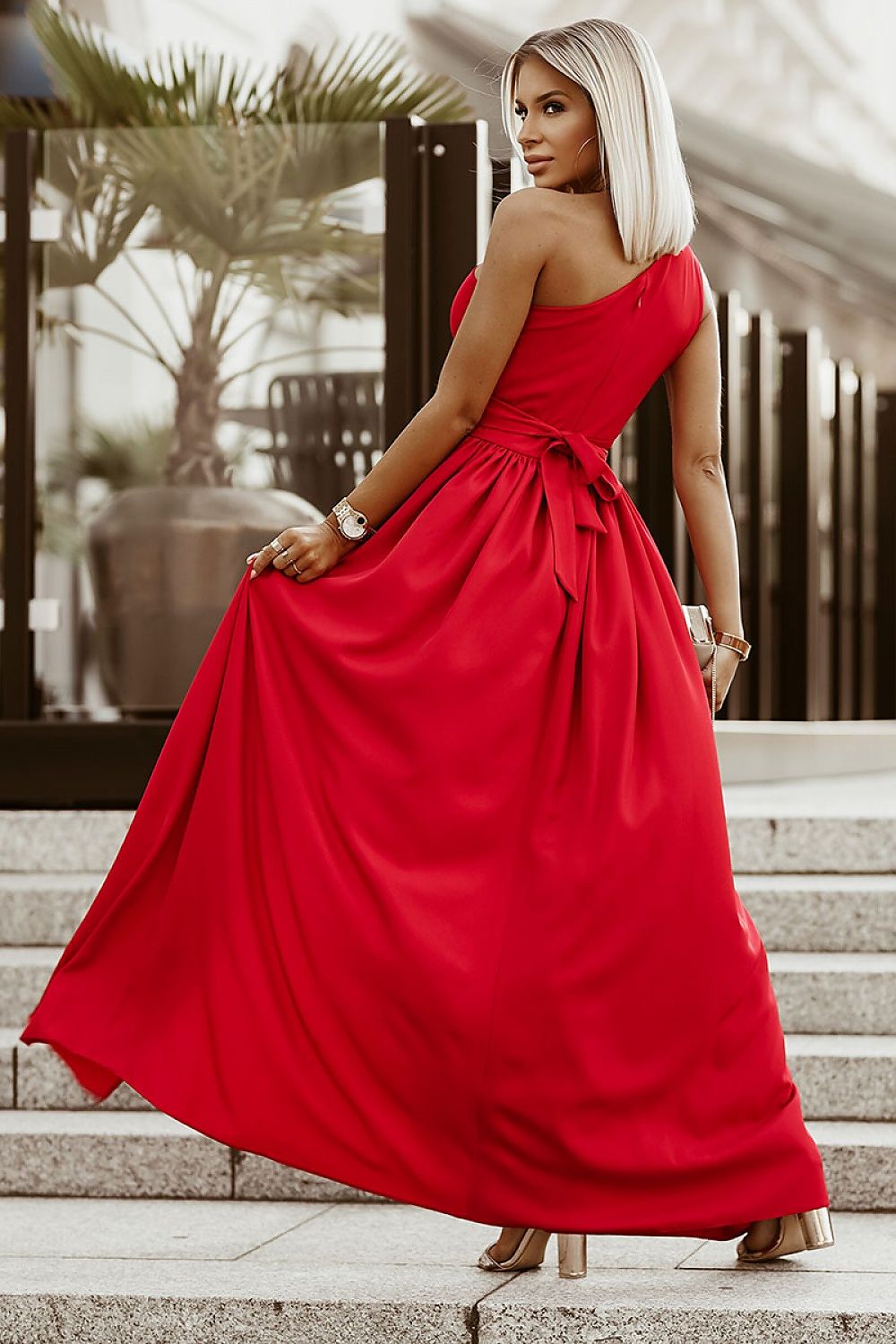 Long dress model 160873 Bicotone