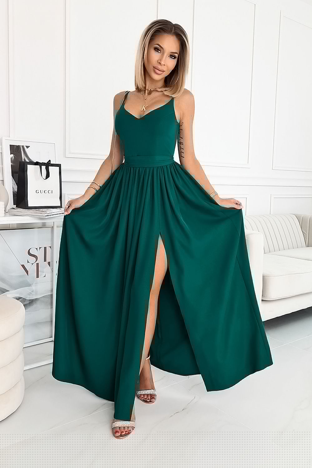 Evening dress model 174549 Bicotone