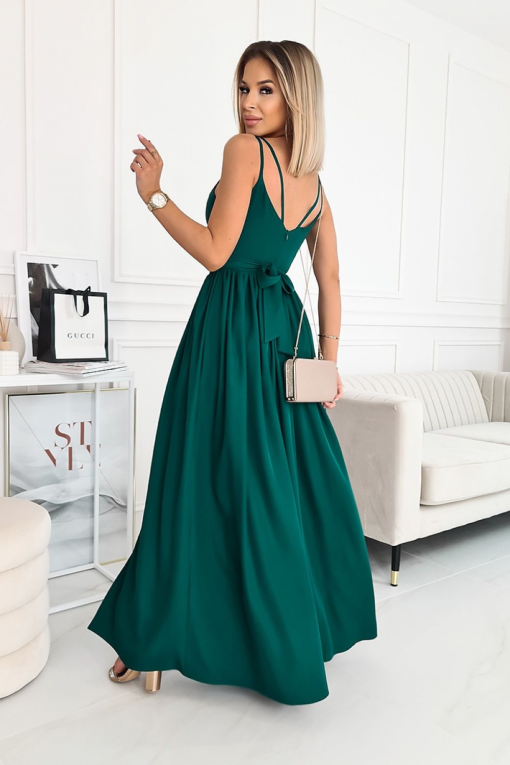 Evening dress model 174549 Bicotone