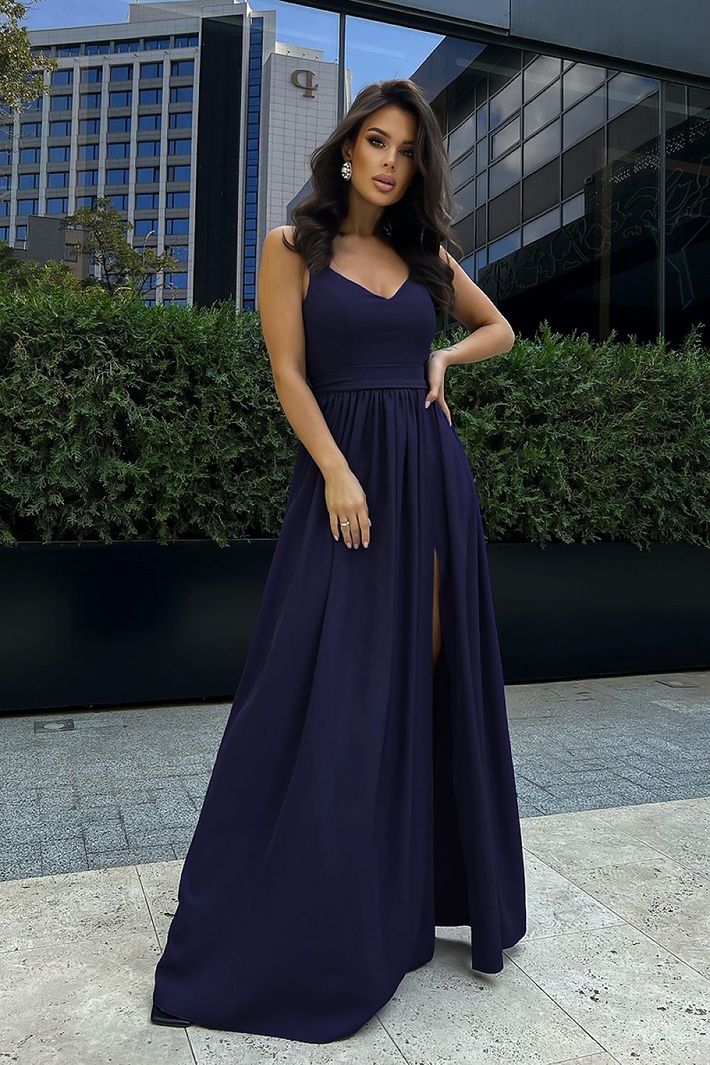 Evening dress model 174549 Bicotone