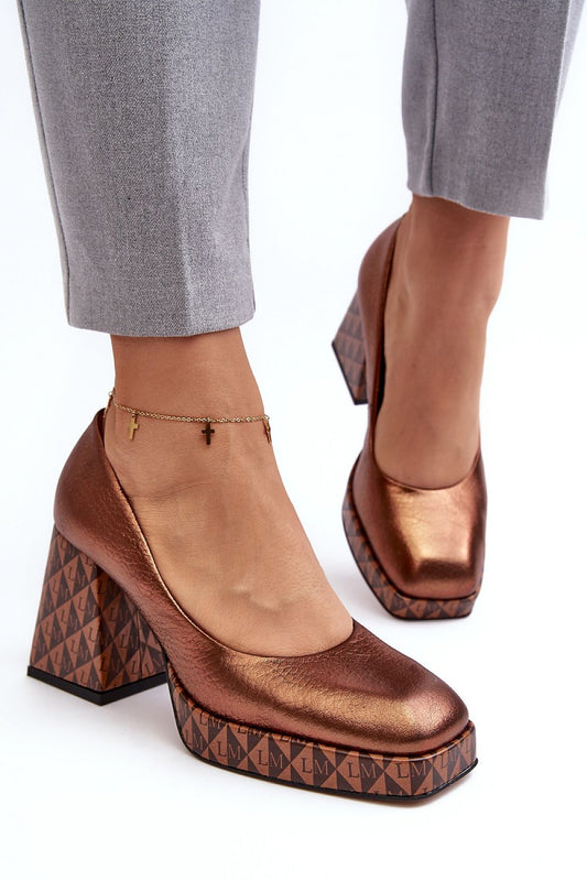 Block heel pumps model 188523 Step in style