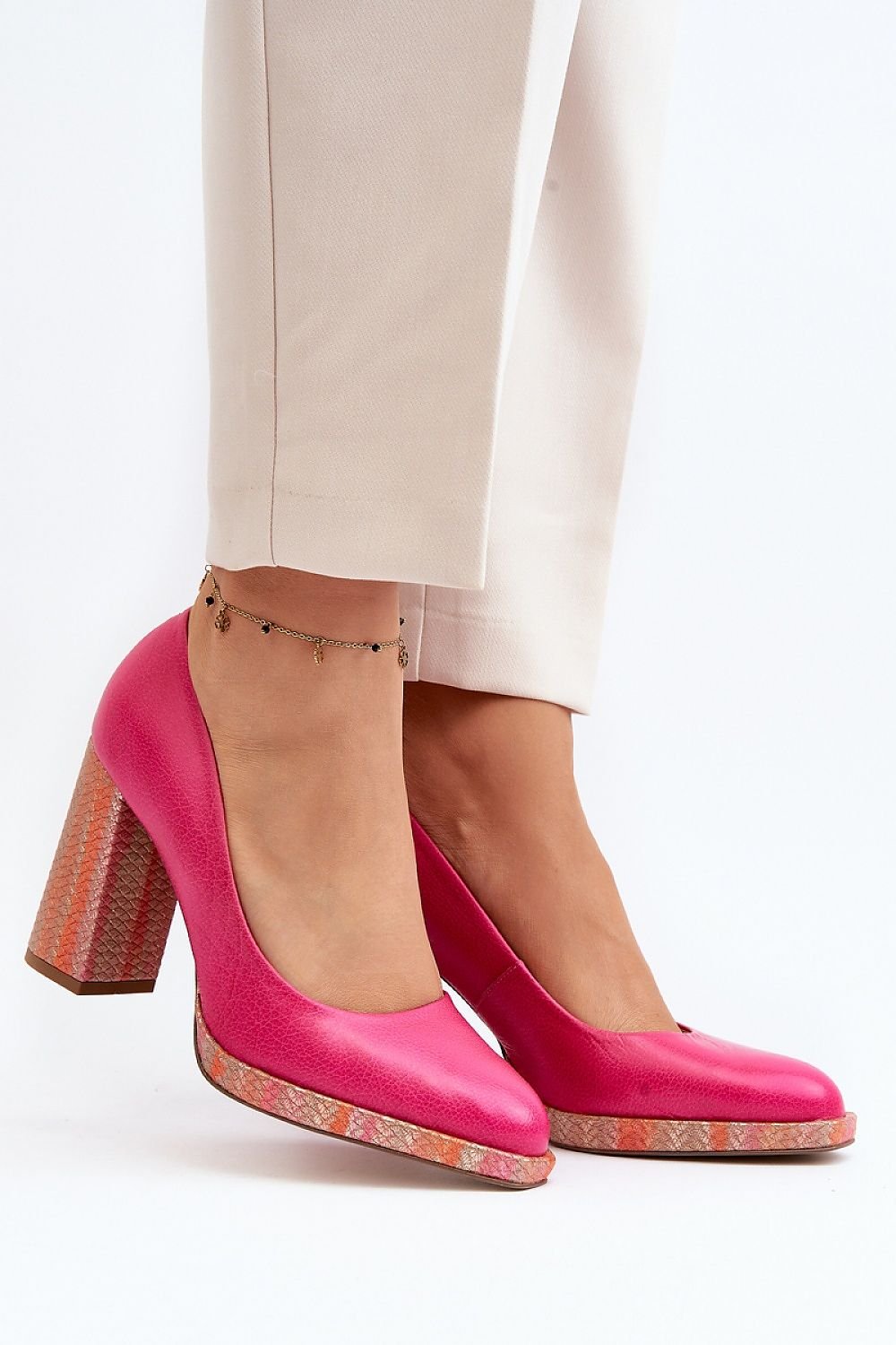 Block heel pumps model 192298 Step in style