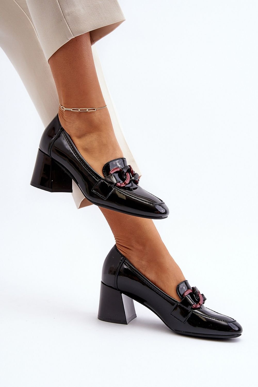 Block heel pumps model 193921 Step in style