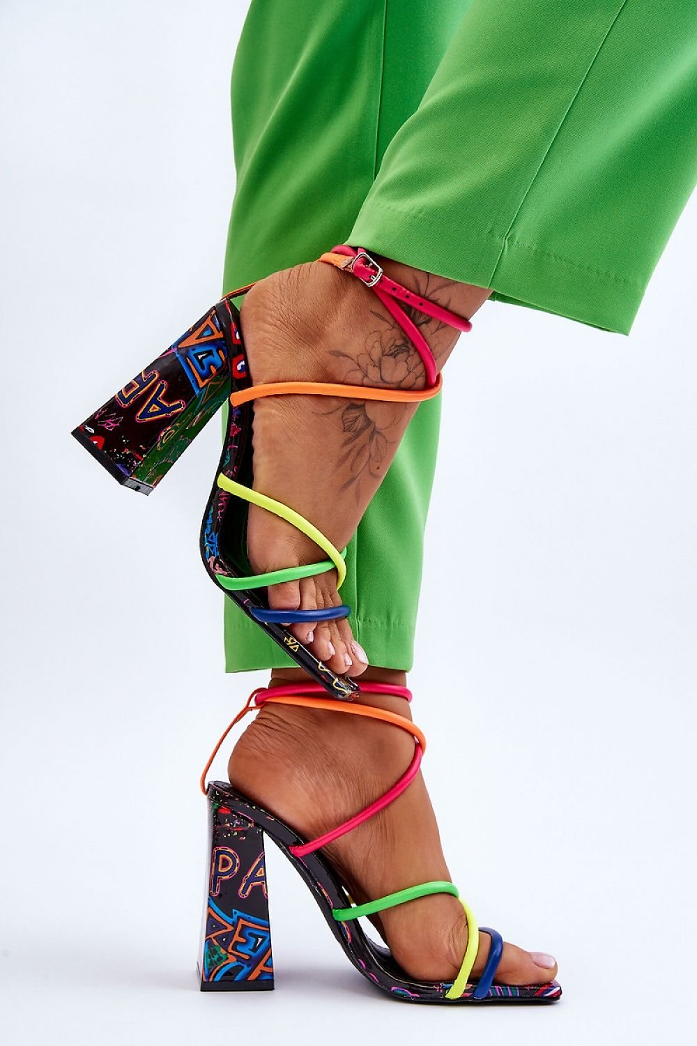 Heel sandals model 193943 Step in style