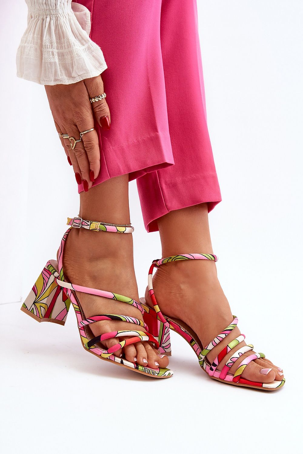 Heel sandals model 194398 Step in style