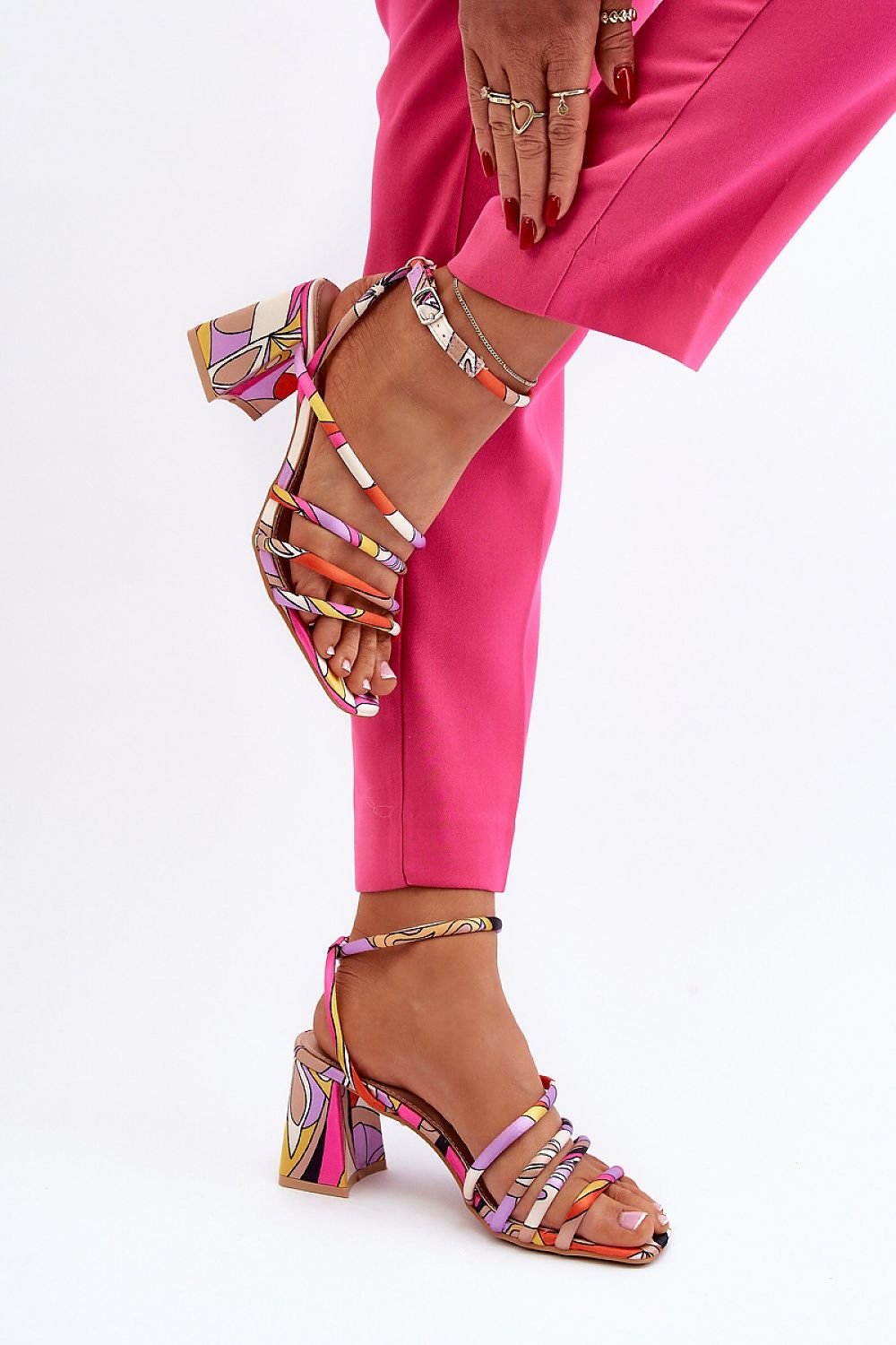 Heel sandals model 194398 Step in style