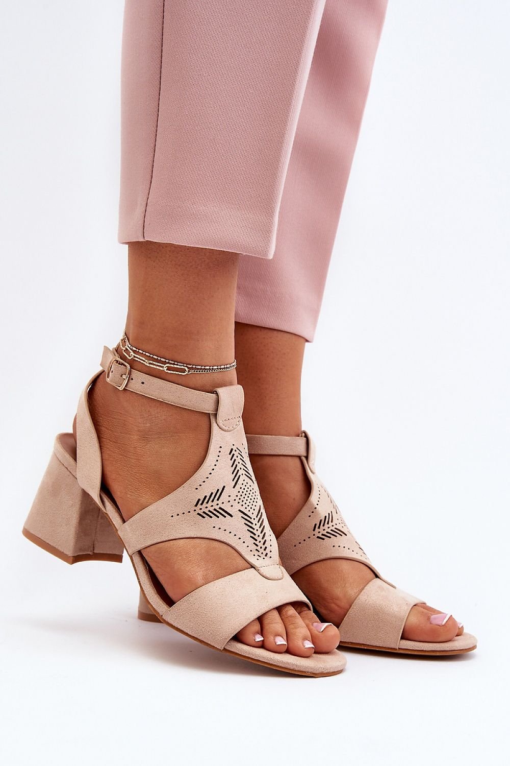 Heel sandals model 194492 Step in style