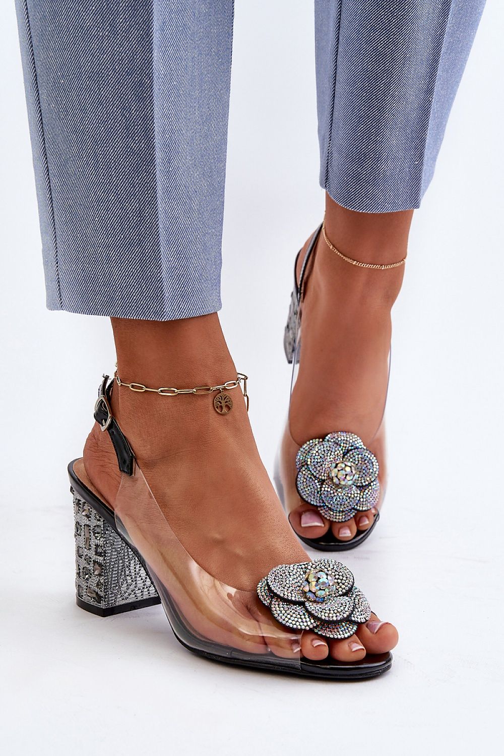 Heel sandals model 195545 Step in style