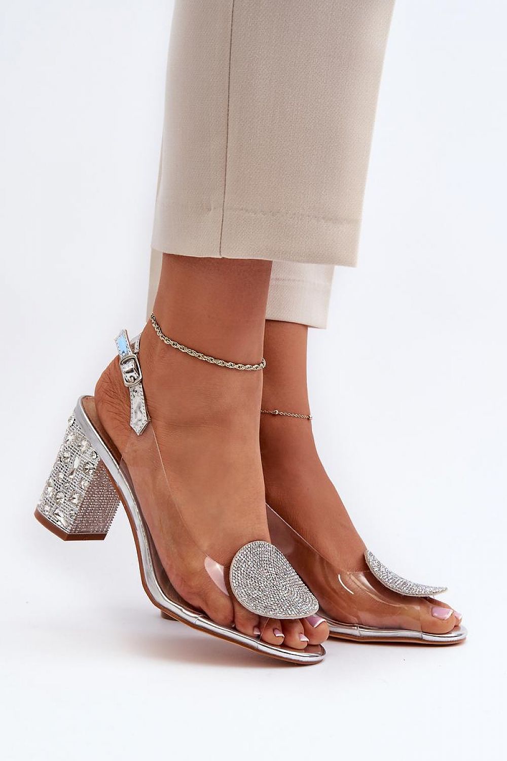 Heel sandals model 195584 Step in style