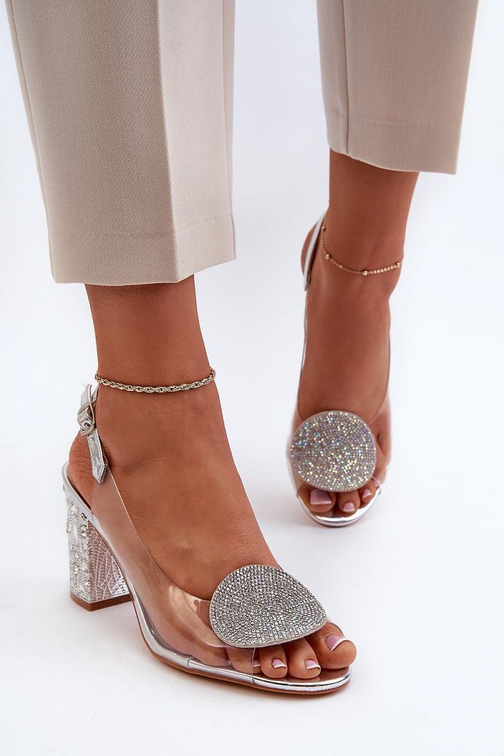 Heel sandals model 195584 Step in style