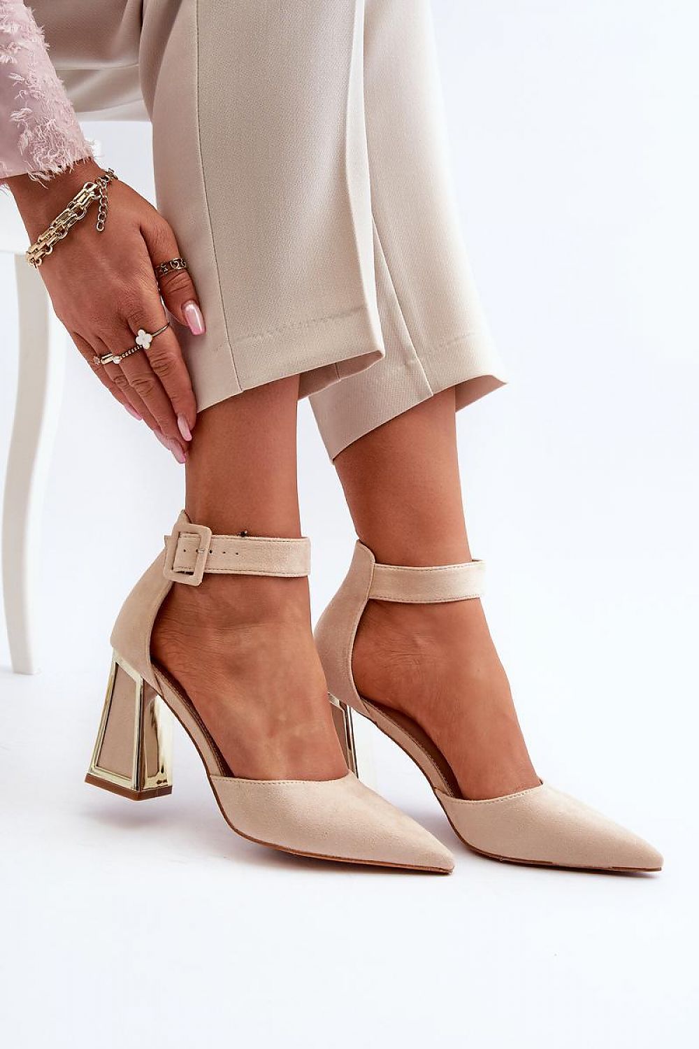 Block heel pumps model 195590 Step in style