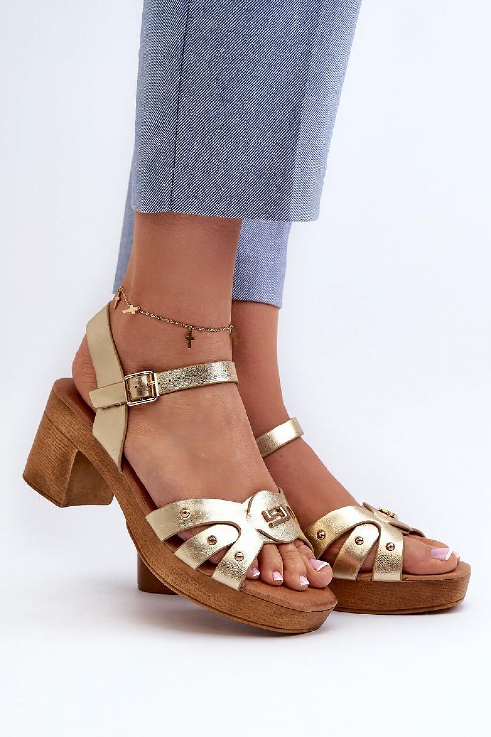 Heel sandals model 196336 Step in style