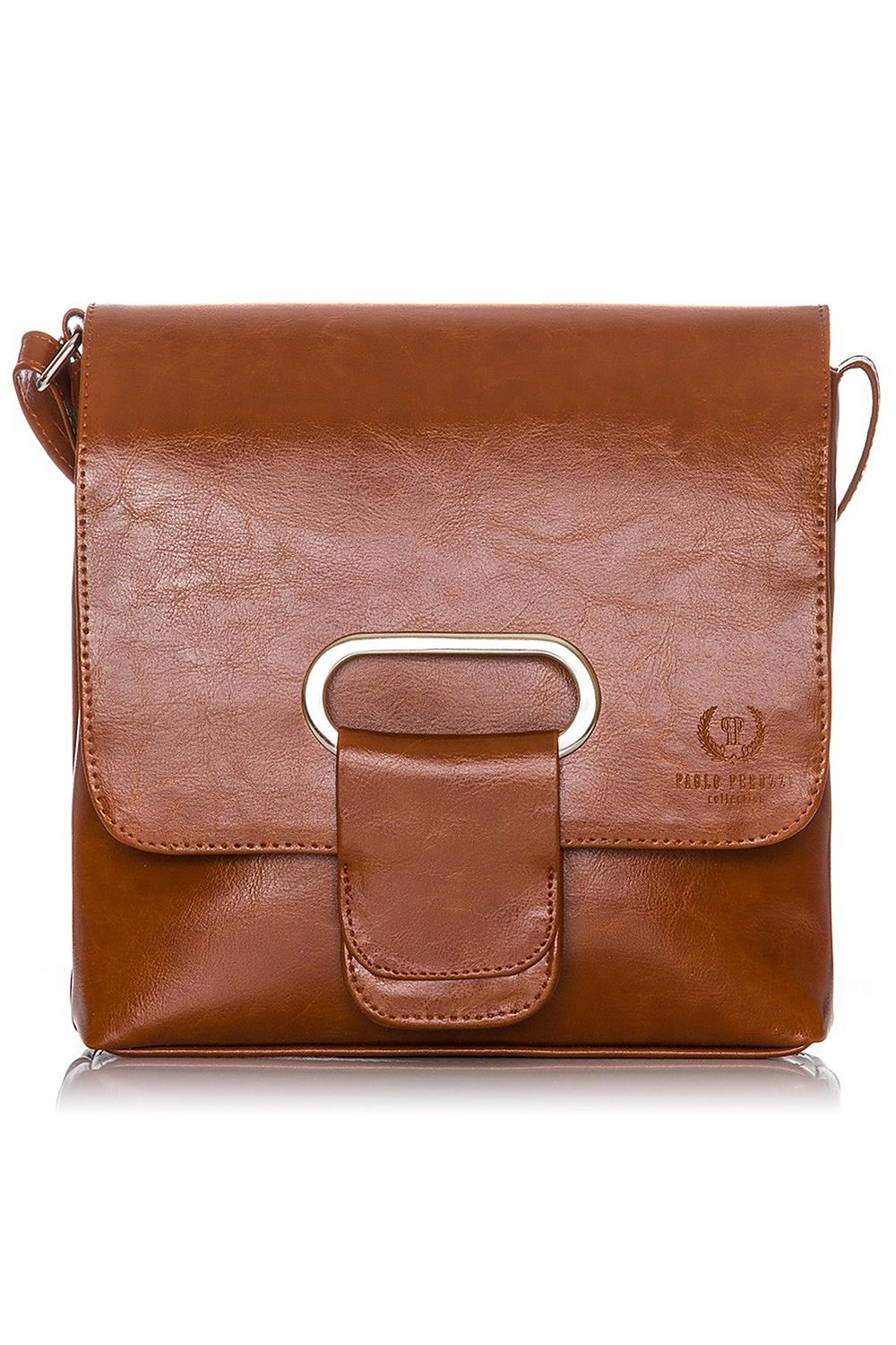Natural leather bag model 173189 Galanter