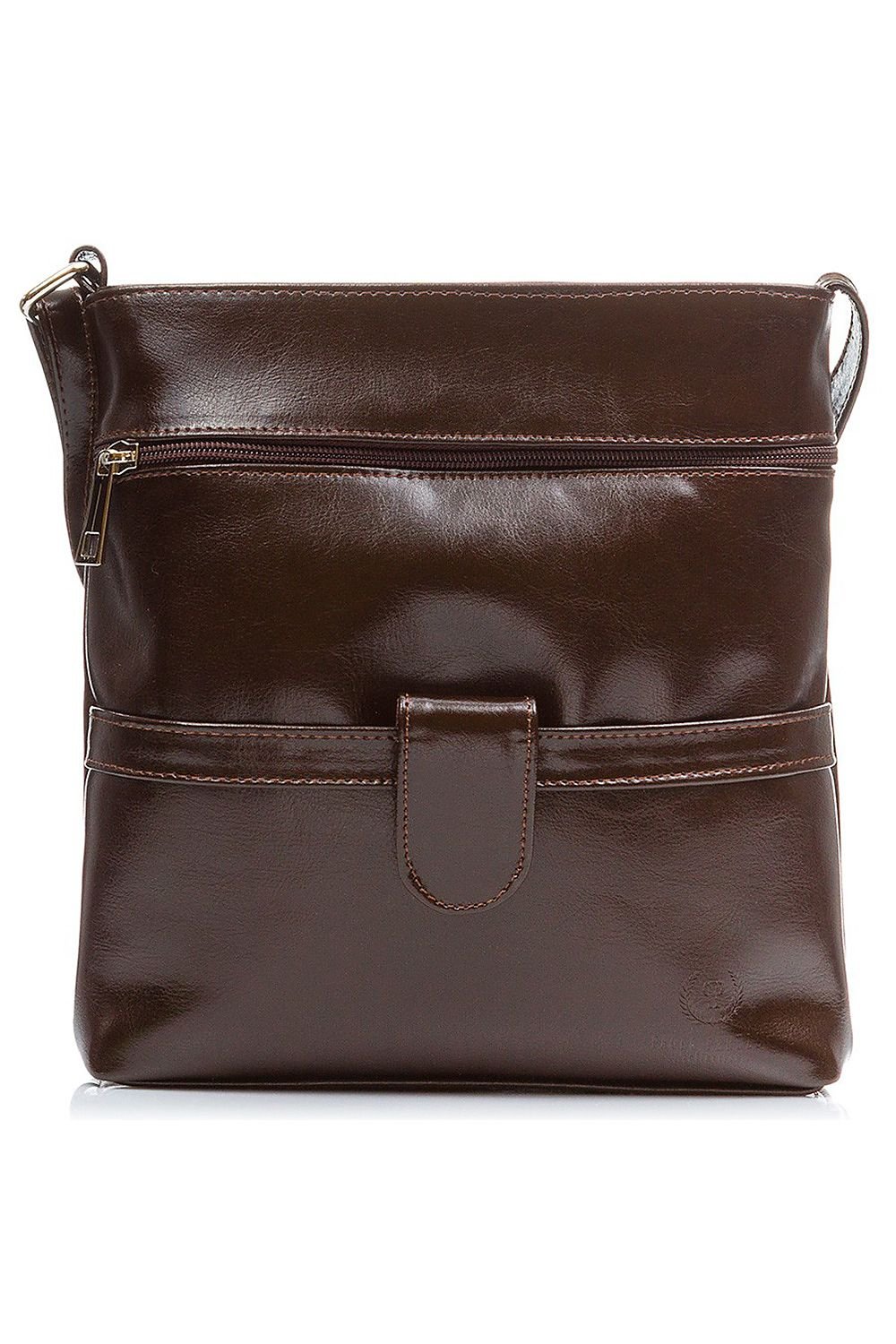 Natural leather bag model 173191 Galanter