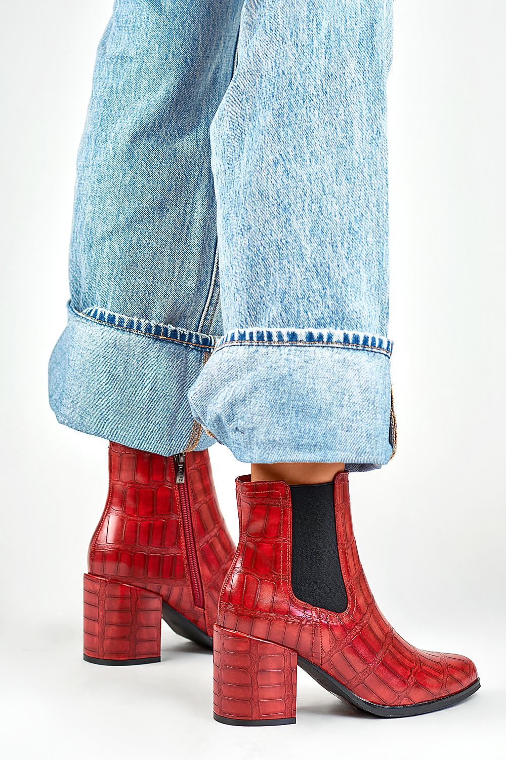 Heel boots model 184854 PRIMO