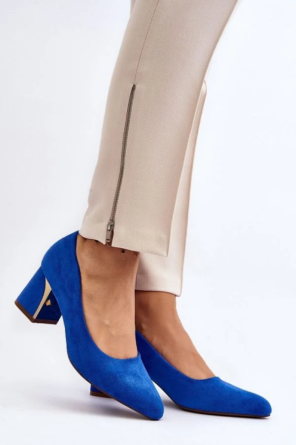 Block heel pumps model 191210 Step in style