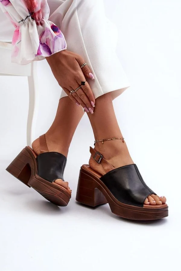 Heel sandals model 196236 Step in style