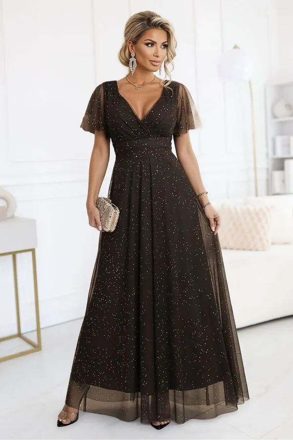 Long dress model 221796 Numoco