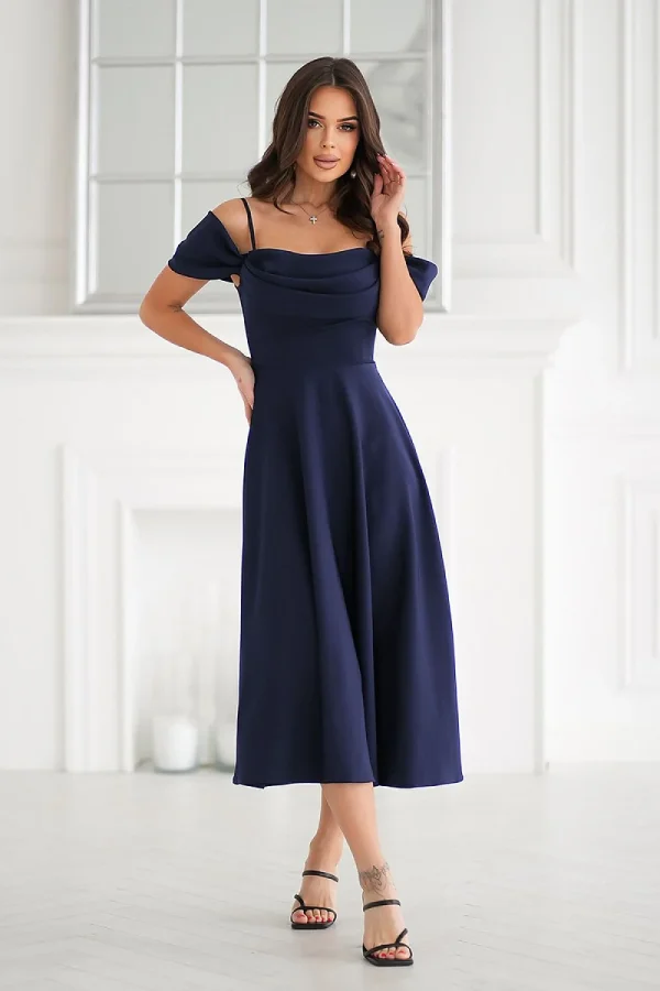 Evening dress model 224304 Bicotone