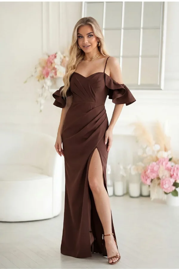Long dress model 229045 Bicotone