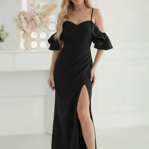 Long dress model 229631 Bicotone