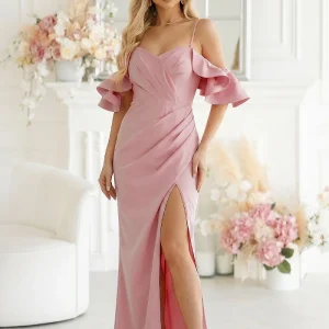 Long dress model 229636 Bicotone