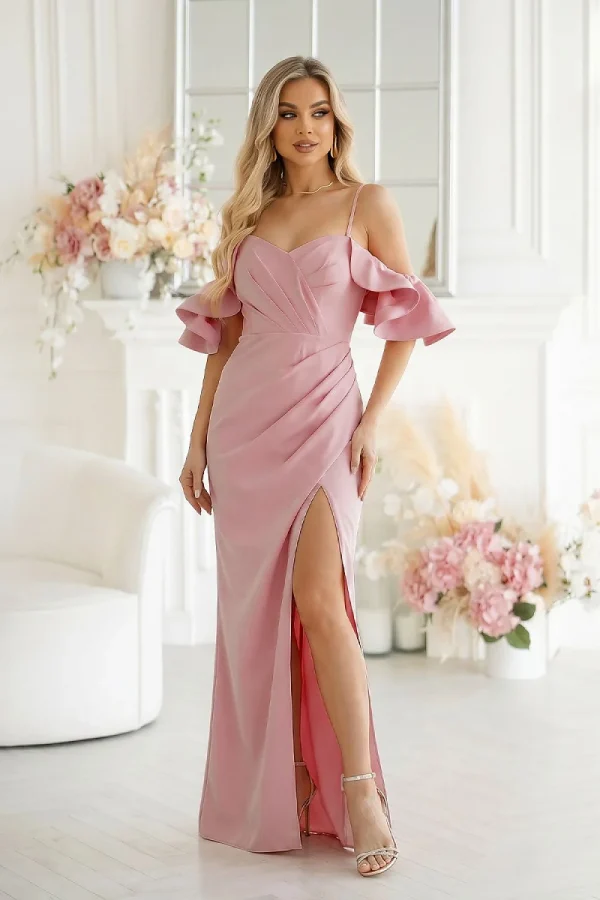 Long dress model 229636 Bicotone