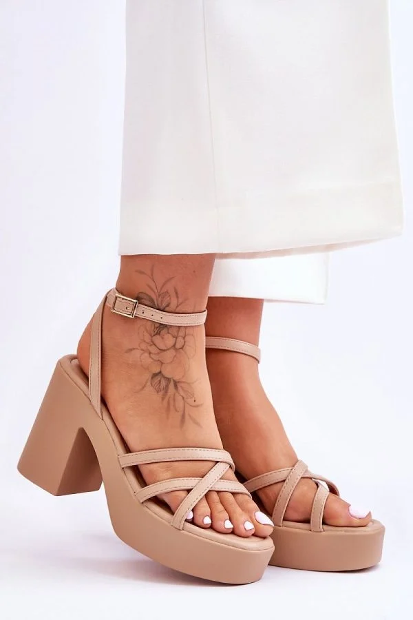Heel sandals model 180546 Step in style