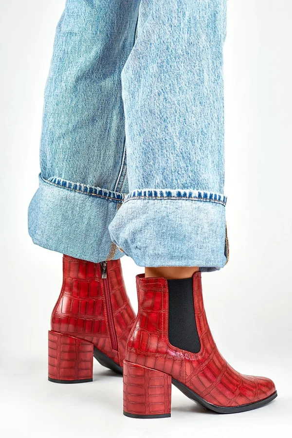 Heel boots model 184854 PRIMO